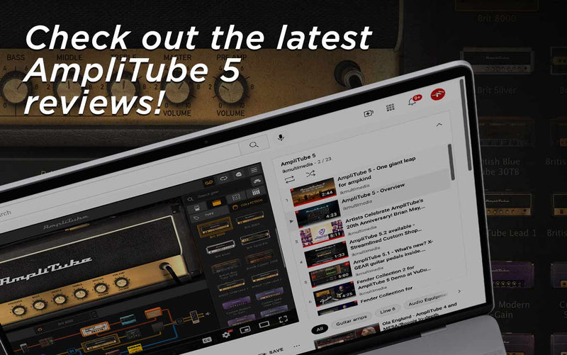 Check out the latest AmpliTube 5 reviews
