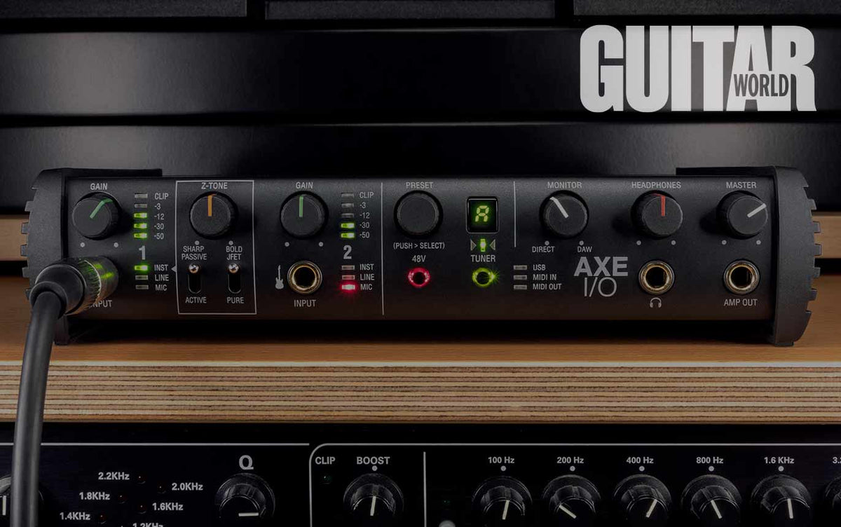 Guitar World on AXE I/O