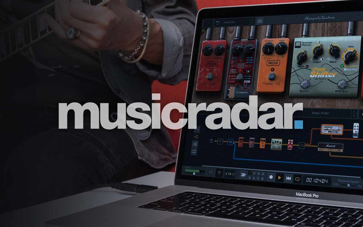 MusicRadar on AmpliTube 5 effects pedals