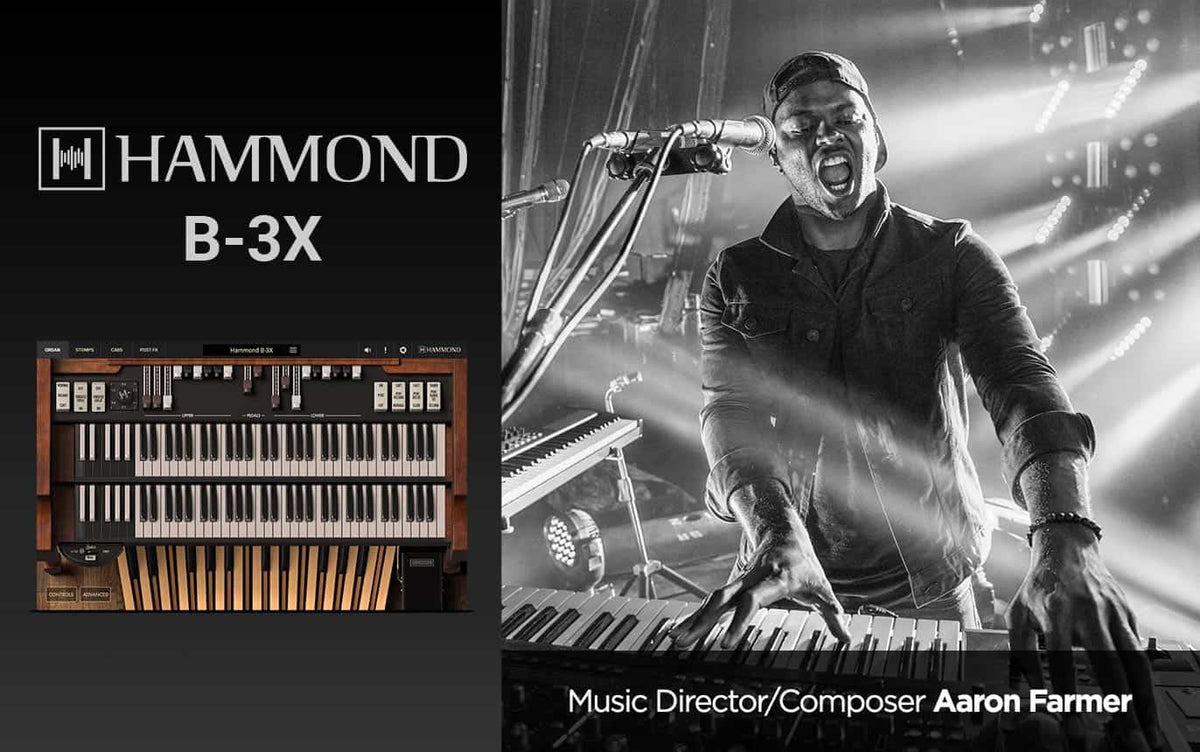 Aaron Farmer on Hammond B-3X