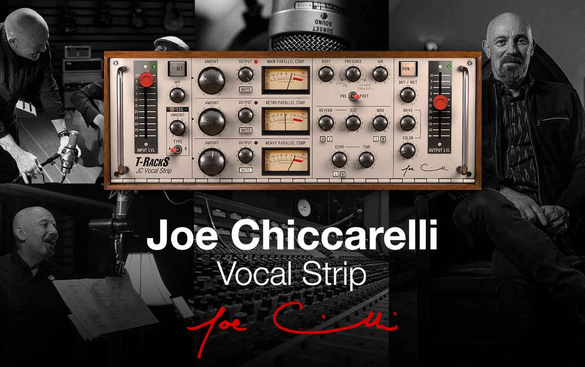 IK Releases T-RackS Joe Chiccarelli Vocal Strip