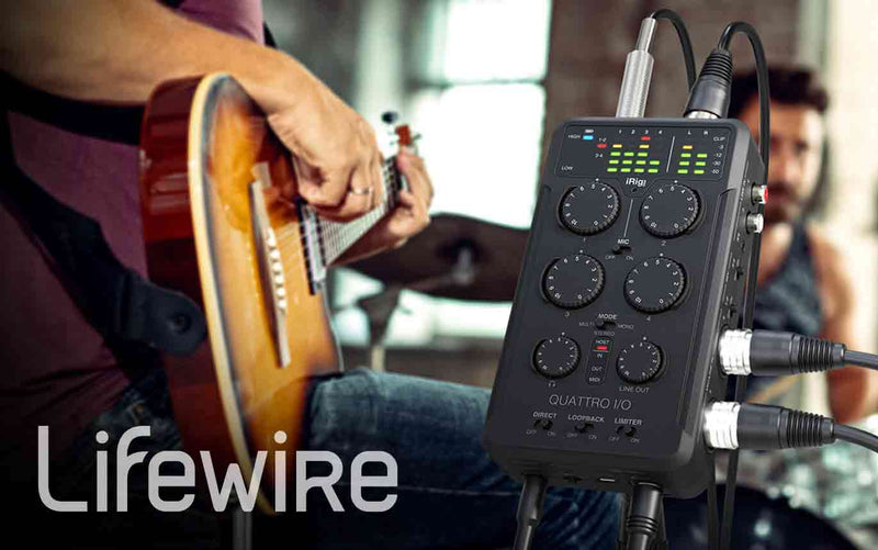 Lifewire on iRig Pro Quattro I/O