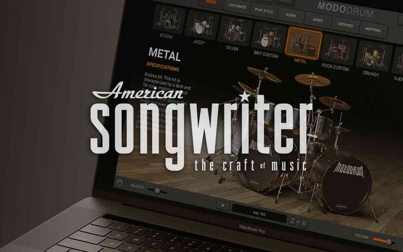 American Songwriter on MODO DRUM 1.5