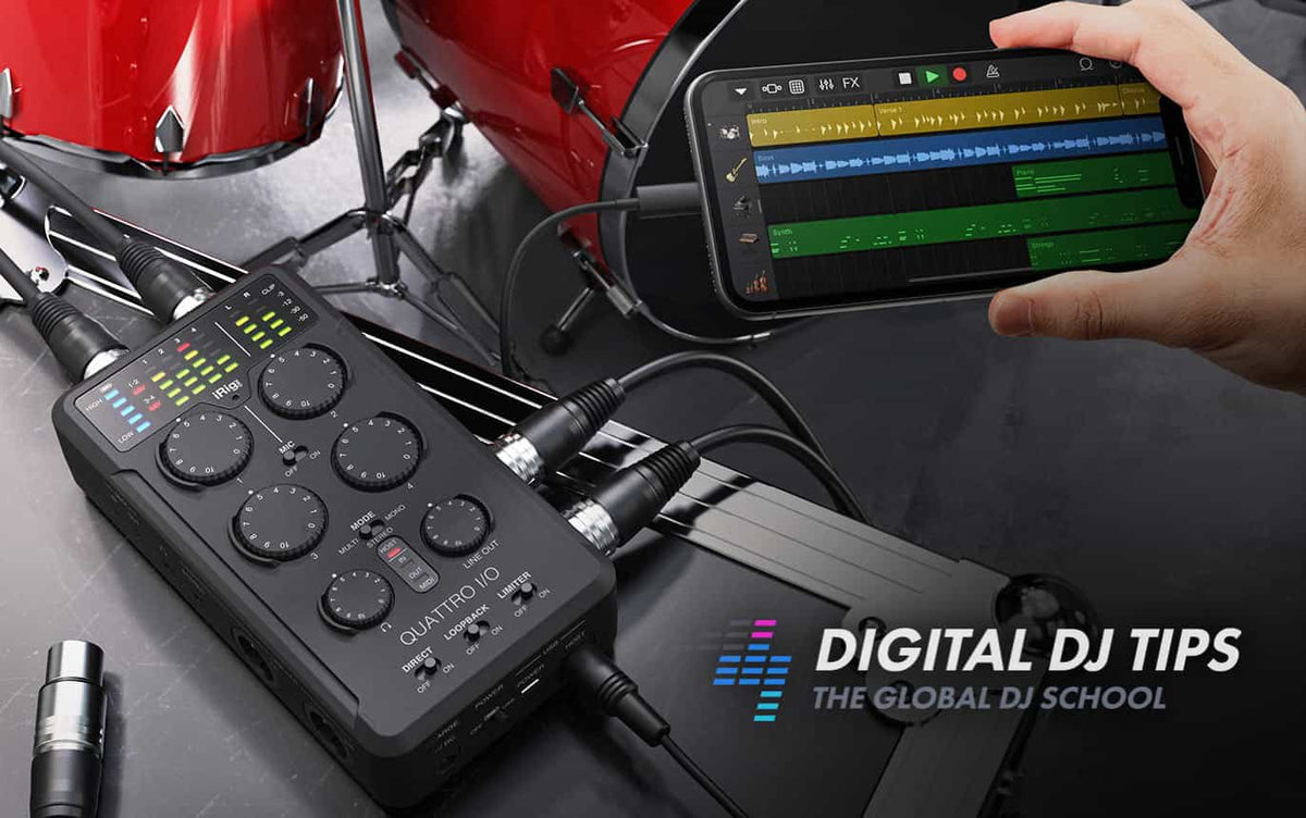 iRig Pro Quattro I/O for DJs