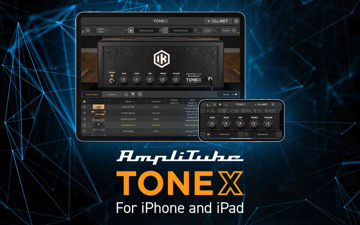 AmpliTube TONEX App Released
