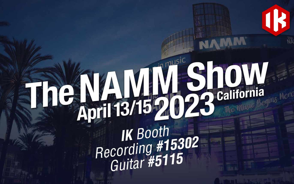 IK Multimedia at NAMM 2023