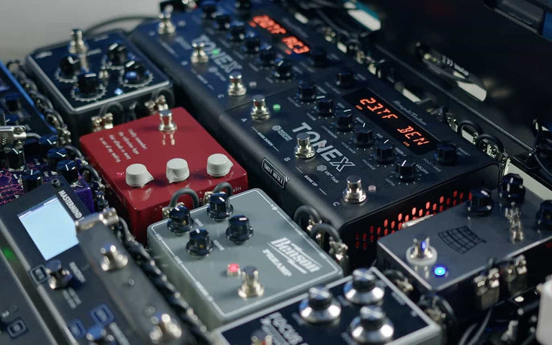 Stereo TONEX Pedal Hybrid Rig