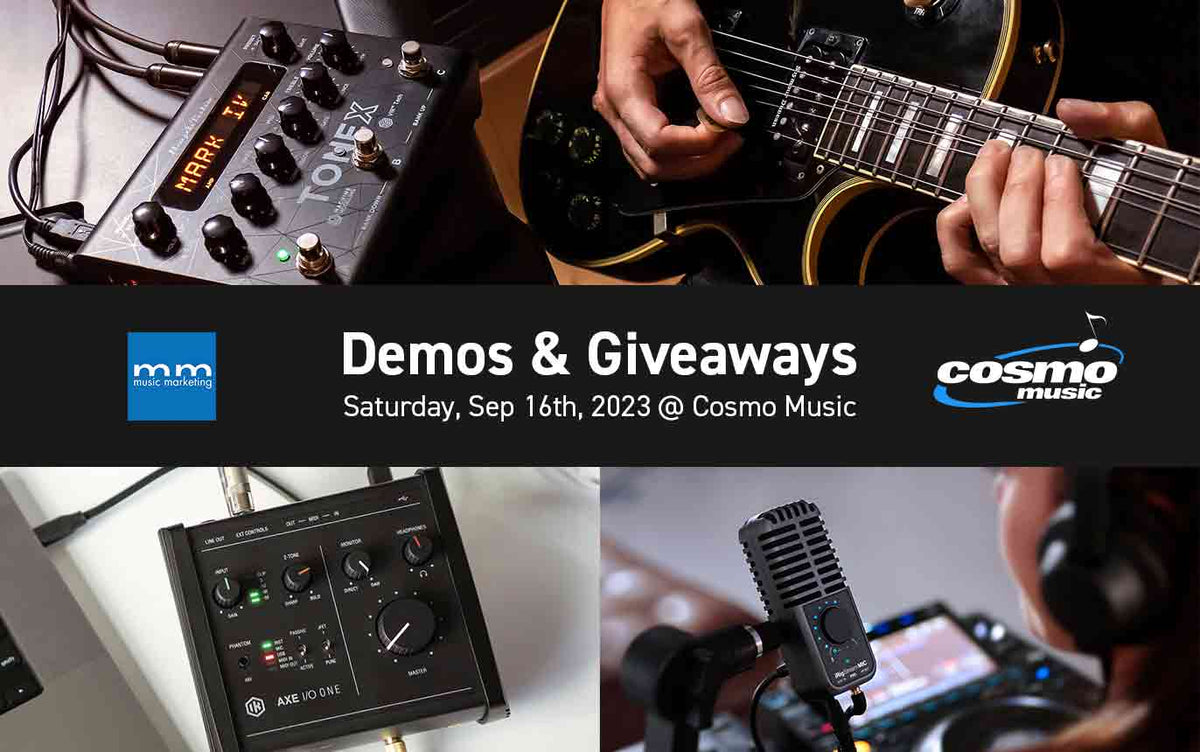 IK Multimedia at Cosmo Music