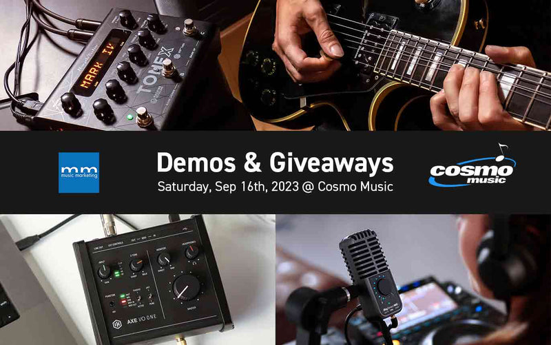 IK Multimedia at Cosmo Music