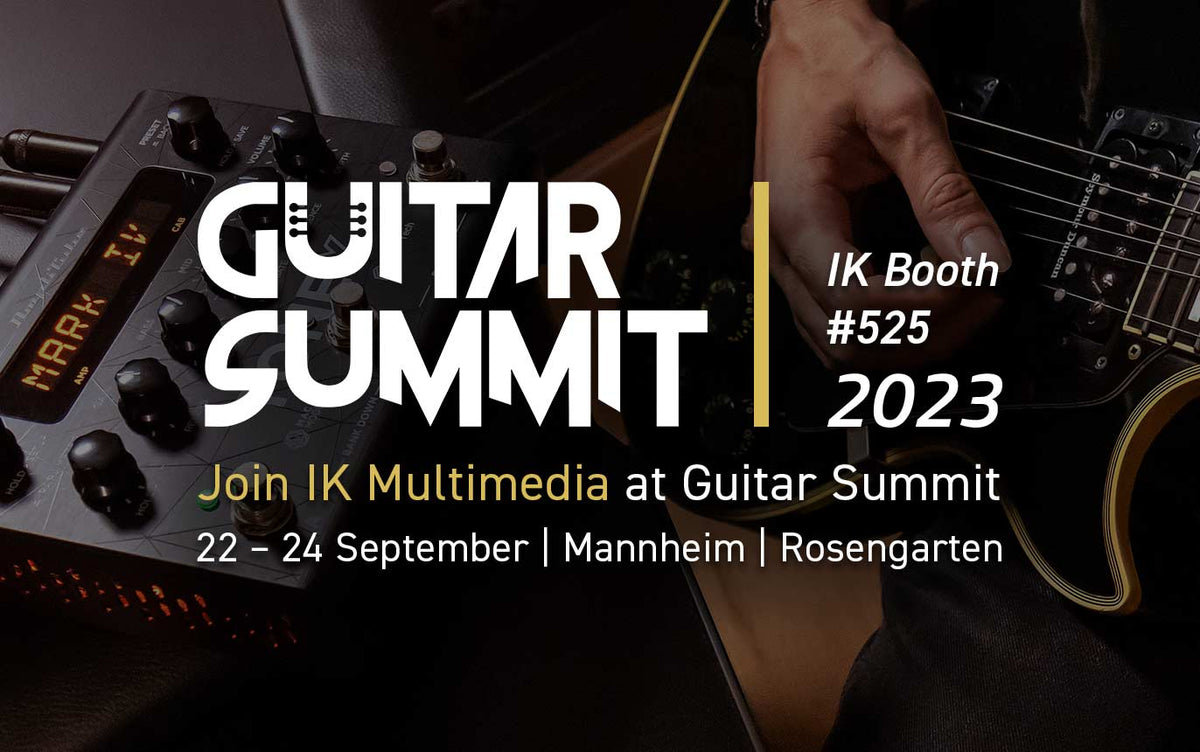 IK at Guitar Summit 2023