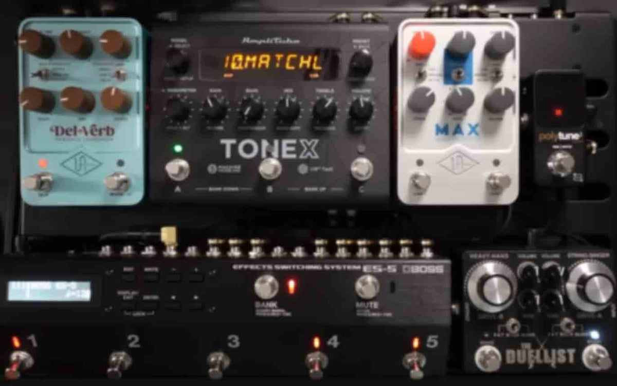 The Ultimate TONEX Pedalboard