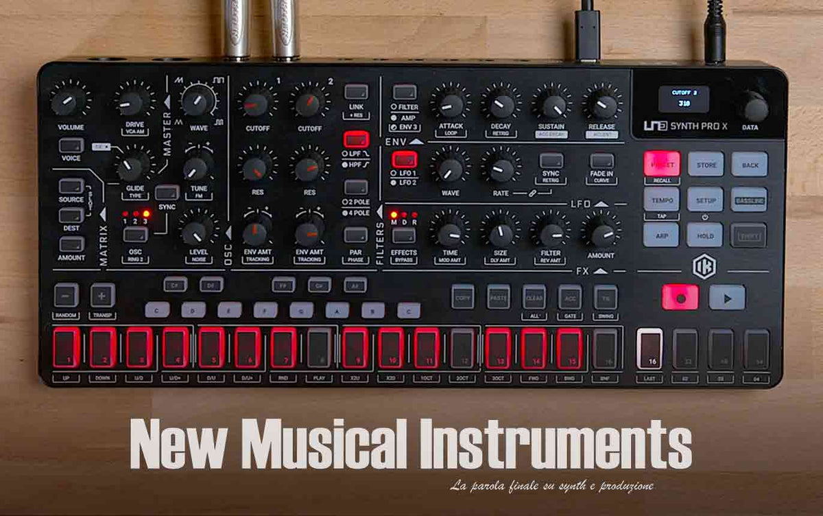 New Musical Instruments on PRO X