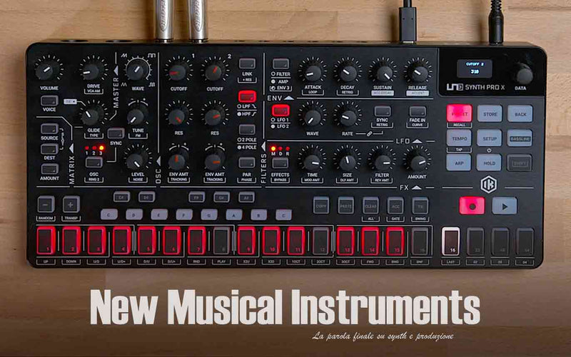 New Musical Instruments on PRO X