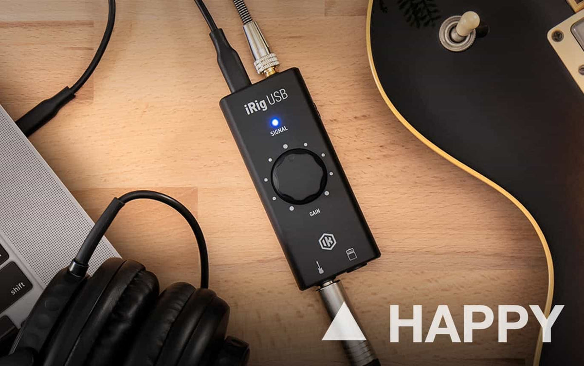 Happy Mag on iRig USB