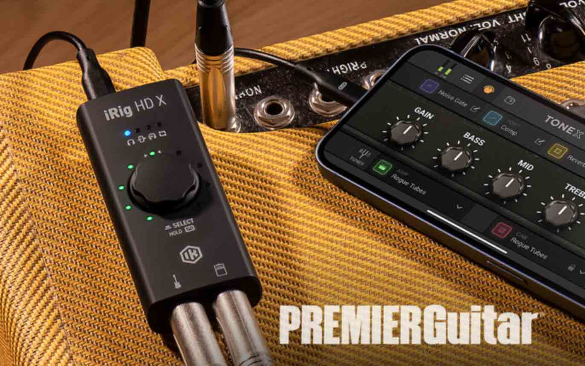 iRig HD X in Premier Guitar