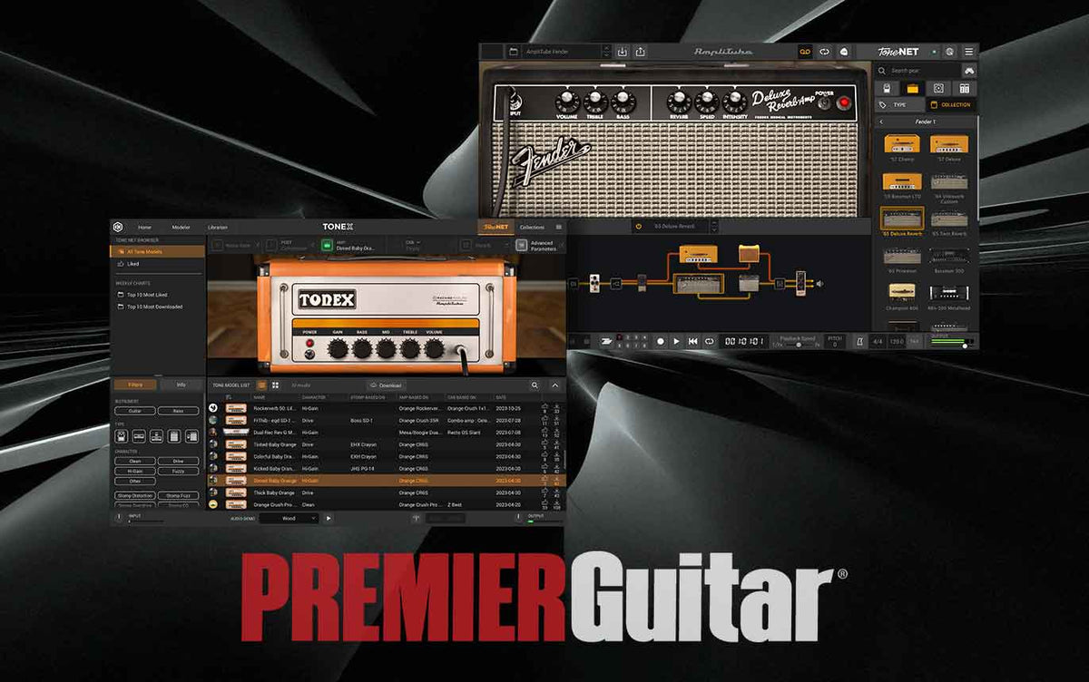 AmpliTube 5 and TONEX on Top