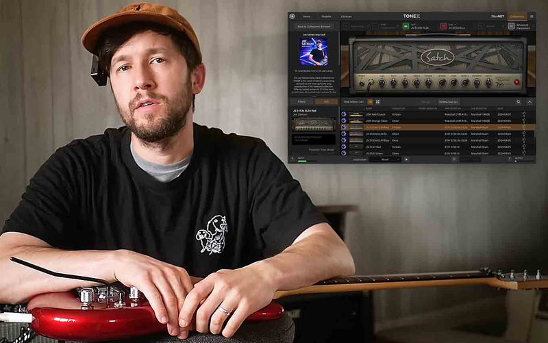 IK Captures Joe Satriani's Amps