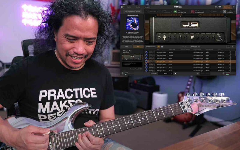 That HUGE Satch Tone!