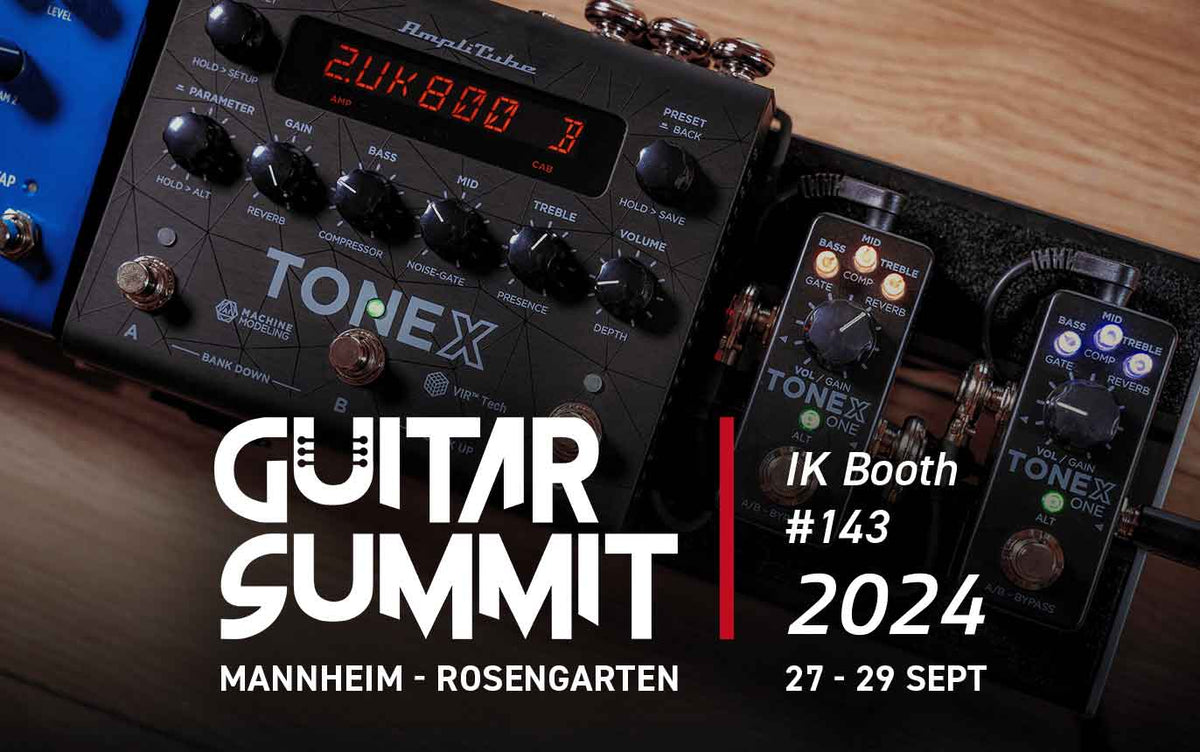 IK at Guitar Summit 2024