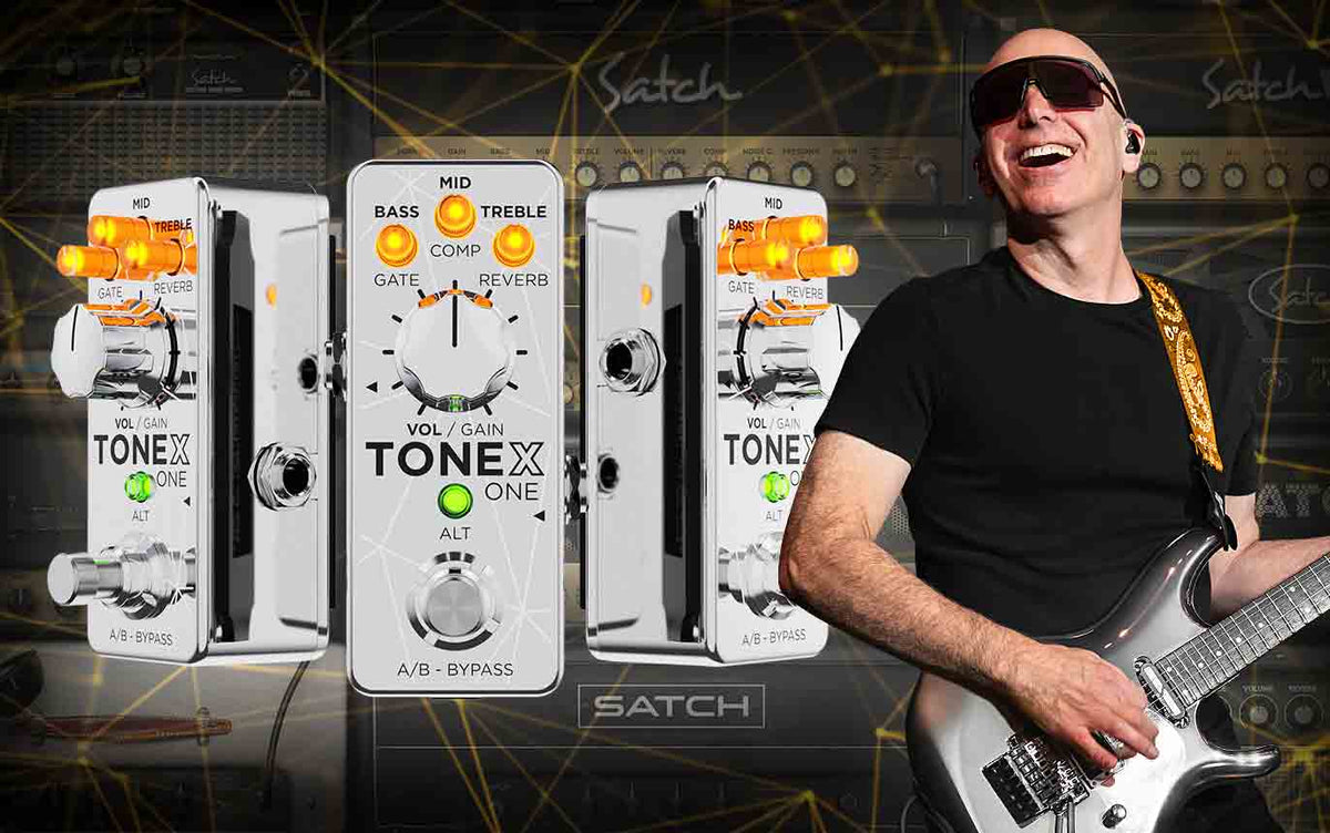 IK Announces TONEX ONE Joe Satriani
