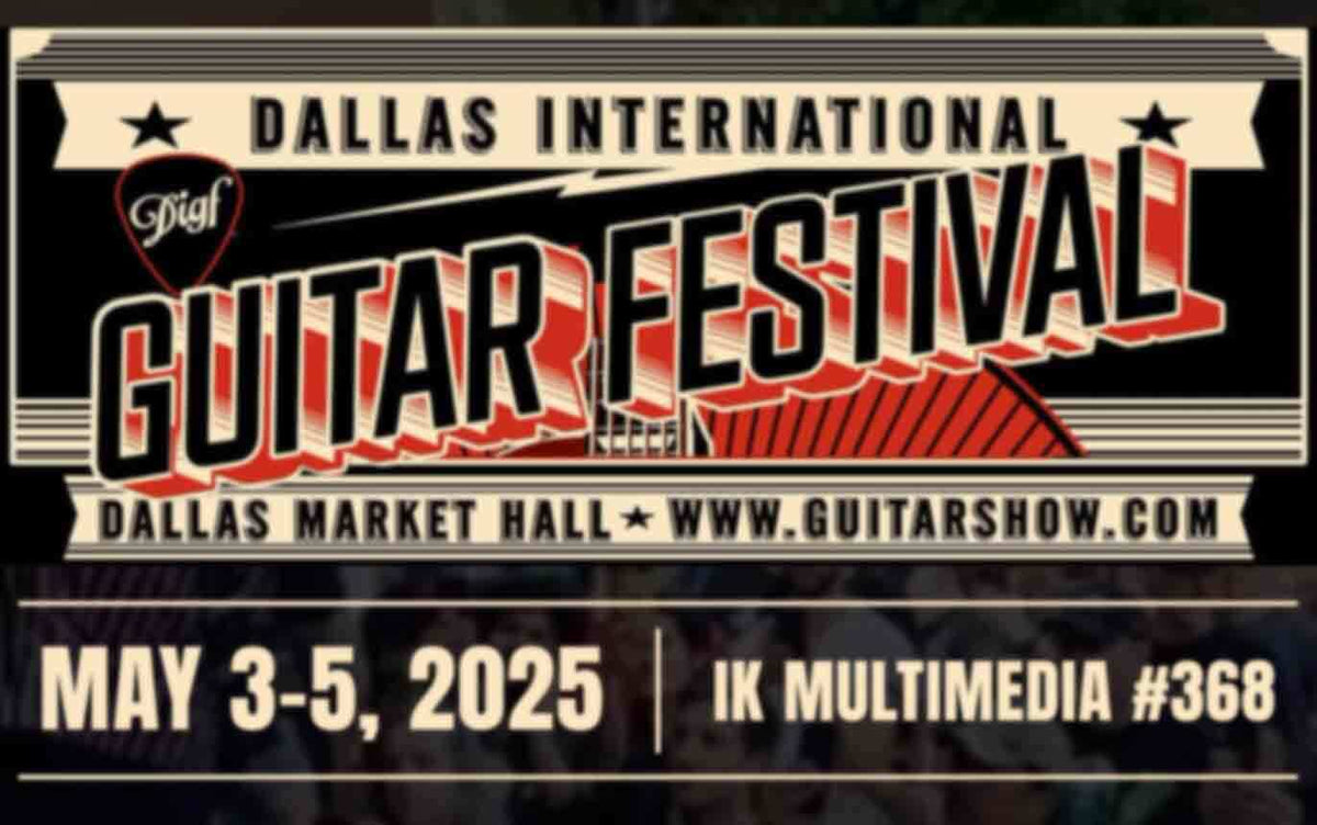 IK at Dallas Guitar Festival 2025
