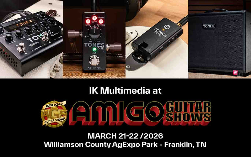 IK at Nashville Guitar Show 2026
