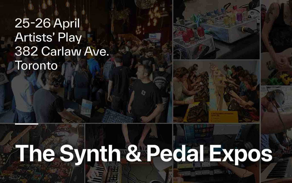 IK at Toronto Synth Expo 2026