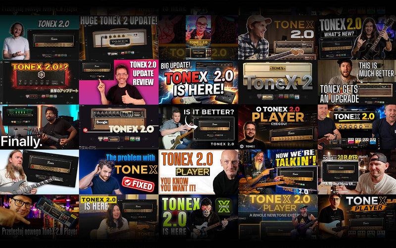 TONEX 2.0 Player Makes Waves