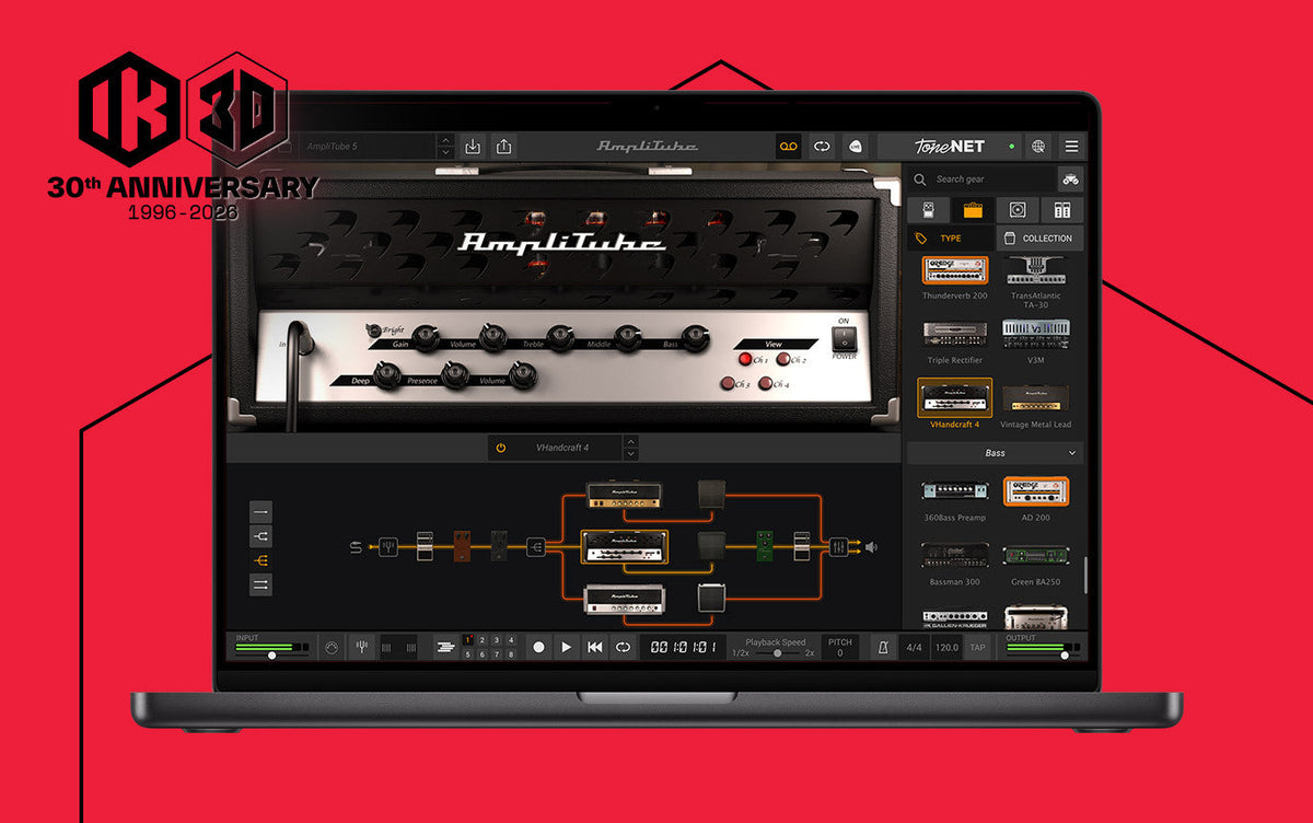 AmpliTube 5 Only $/€29.99