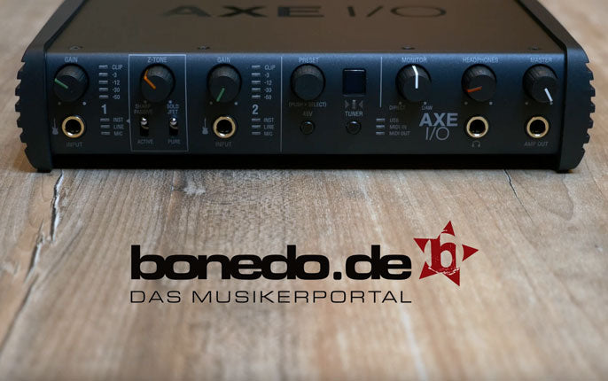 bonedo reviews AXE I/O