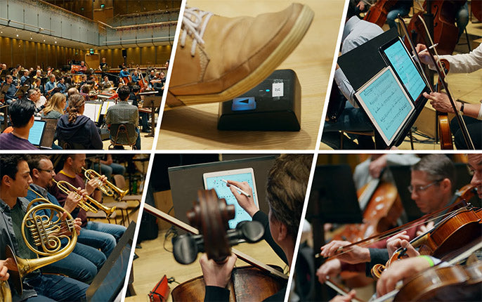 Tonkünstler Orchestra uses iRig BlueTurn