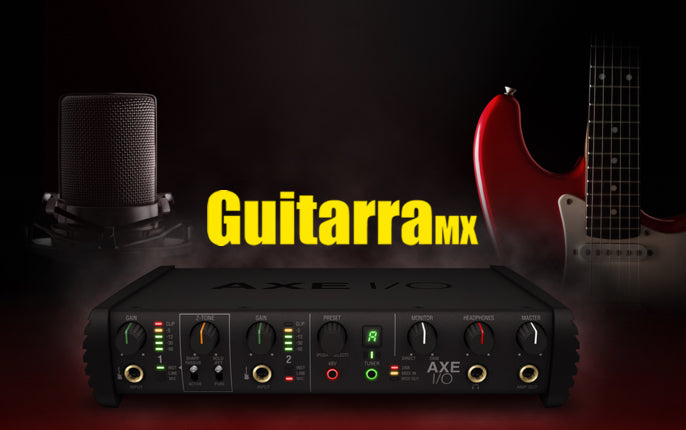 GuitarraMX Reviews AXE I/O
