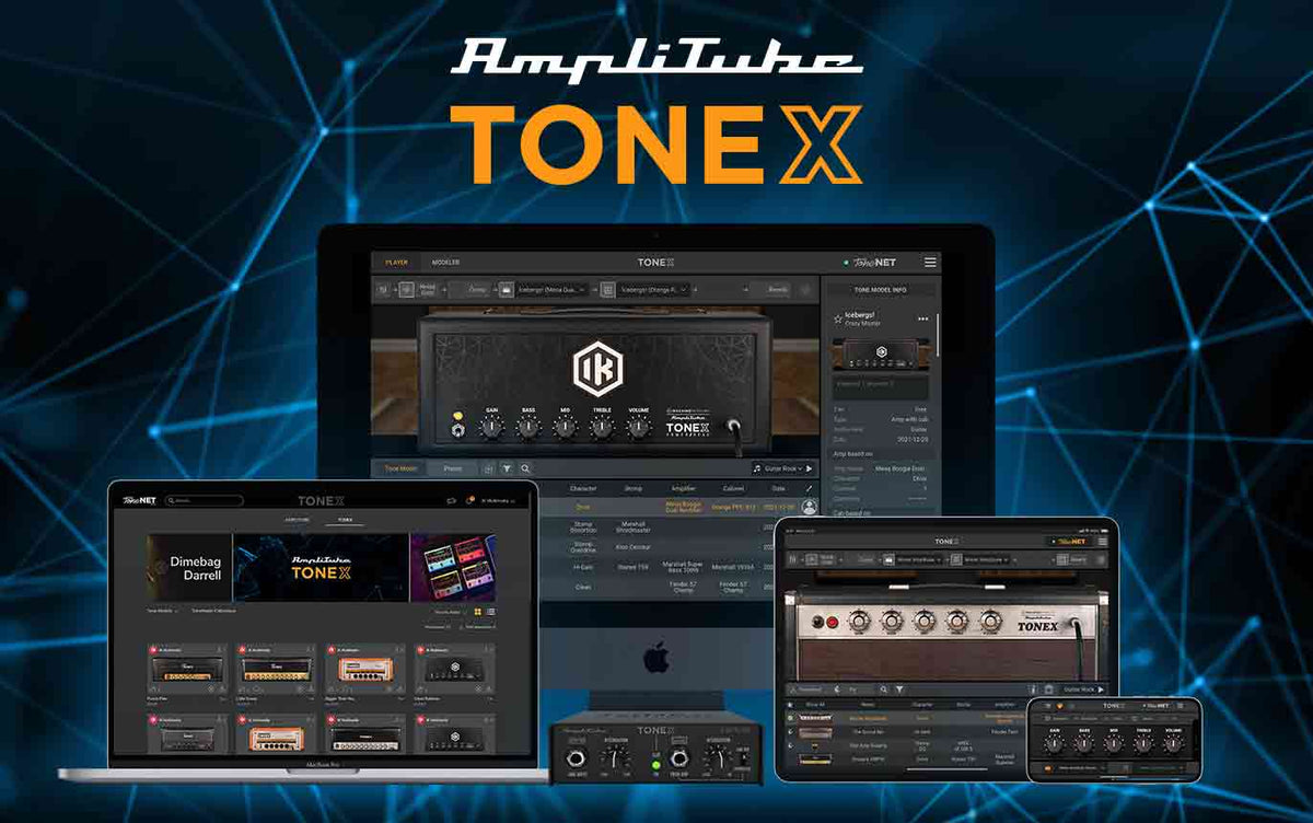 IK Announces AmpliTube TONEX