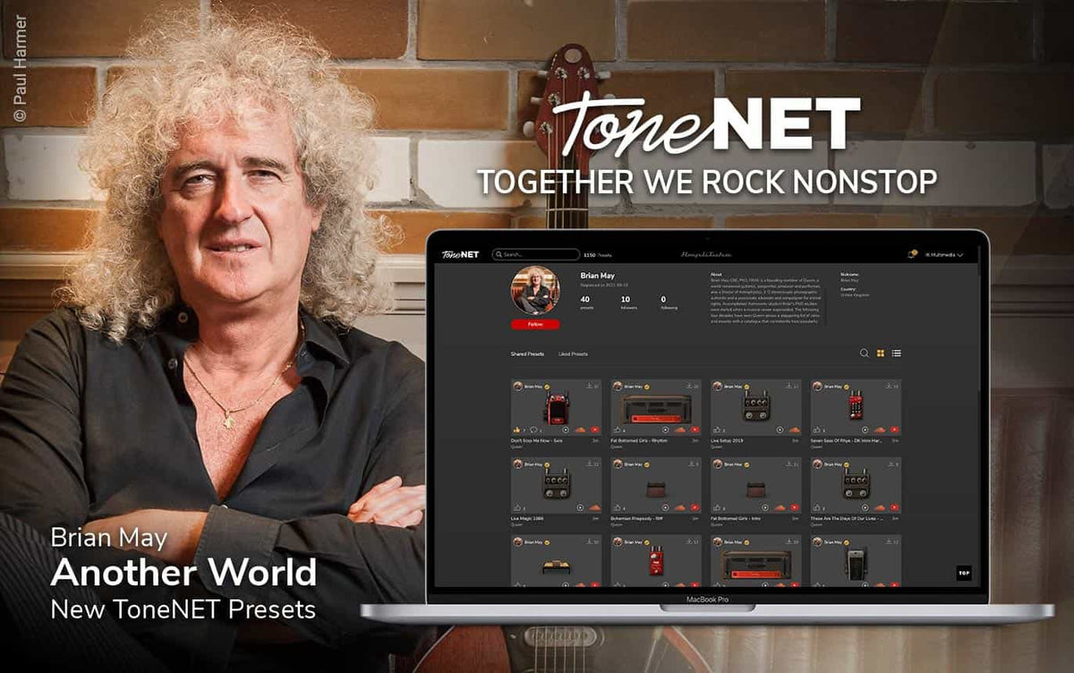 New Brian May Presets on ToneNET