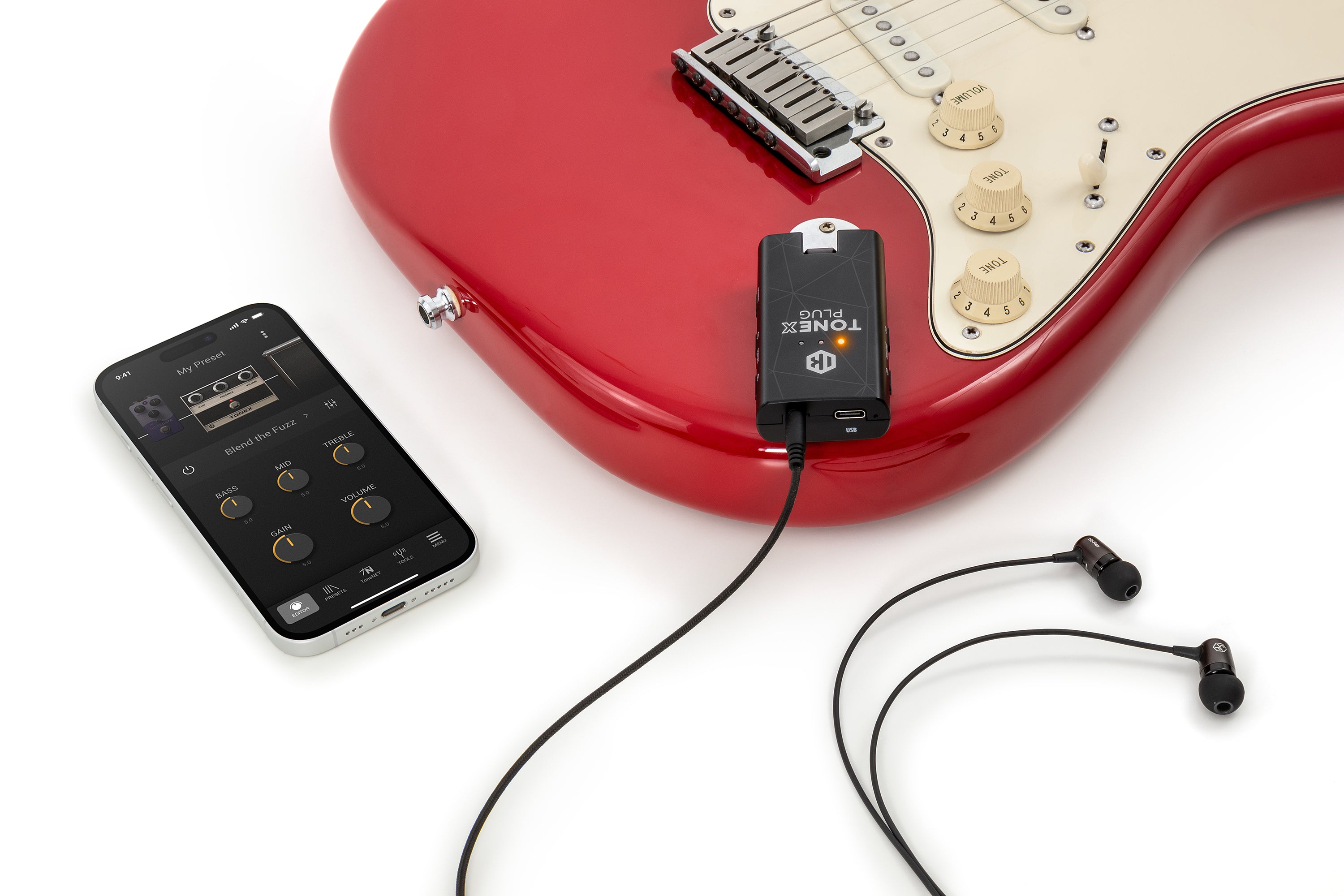 TONEX Plug | Portable AI Guitar Headphone Amp