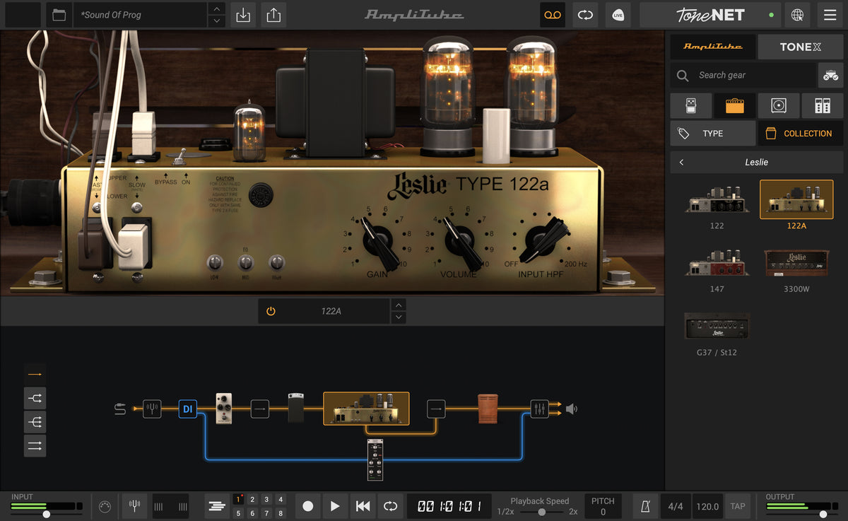 AmpliTube Leslie