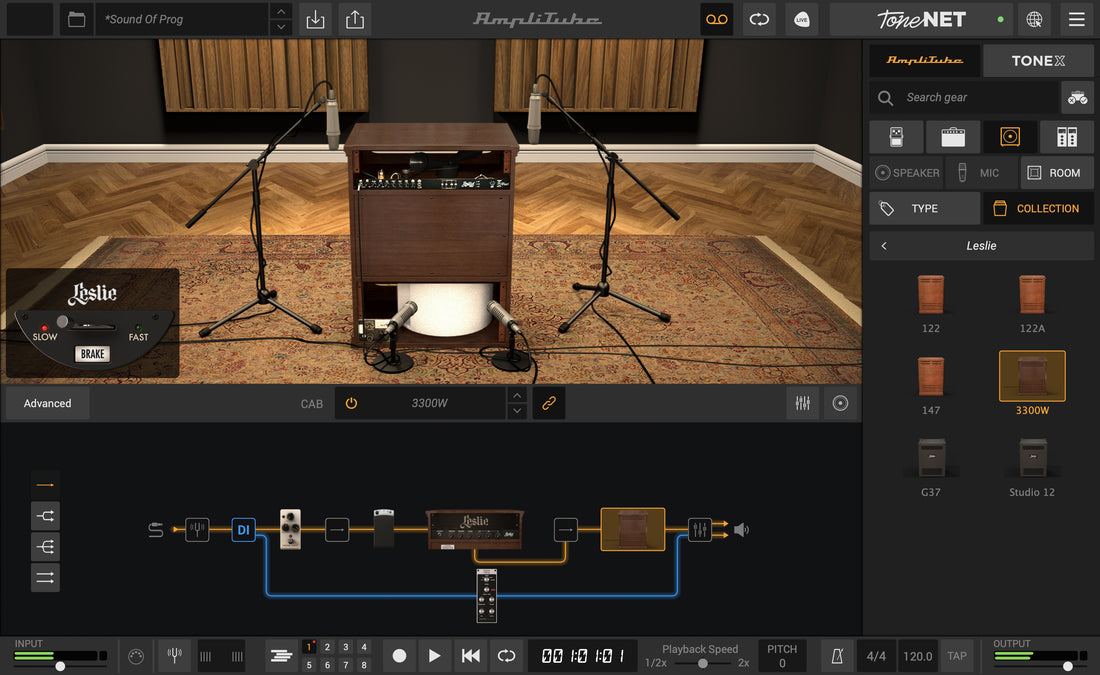 AmpliTube Leslie