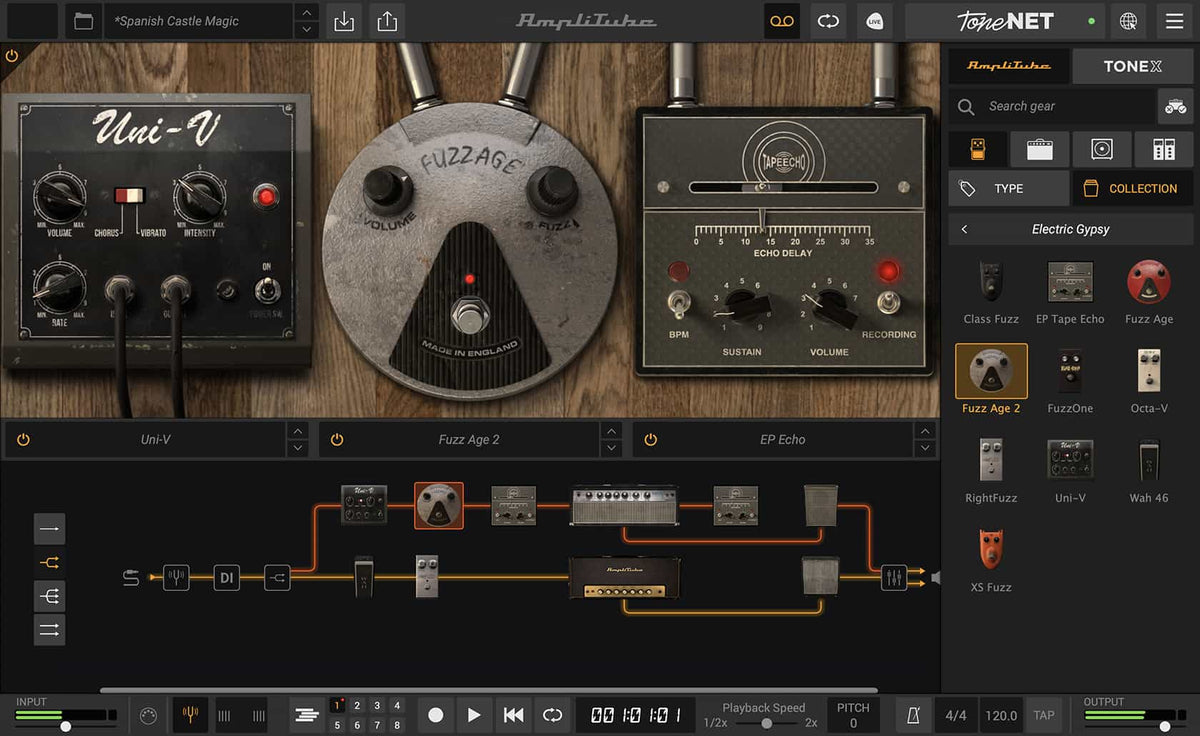 AmpliTube Electric Gypsy