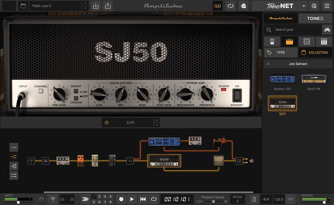 AmpliTube Joe Satriani