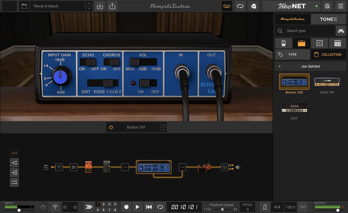AmpliTube Joe Satriani