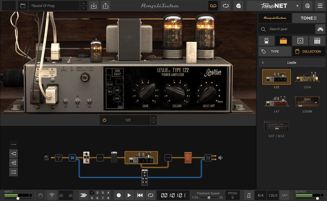 AmpliTube Leslie