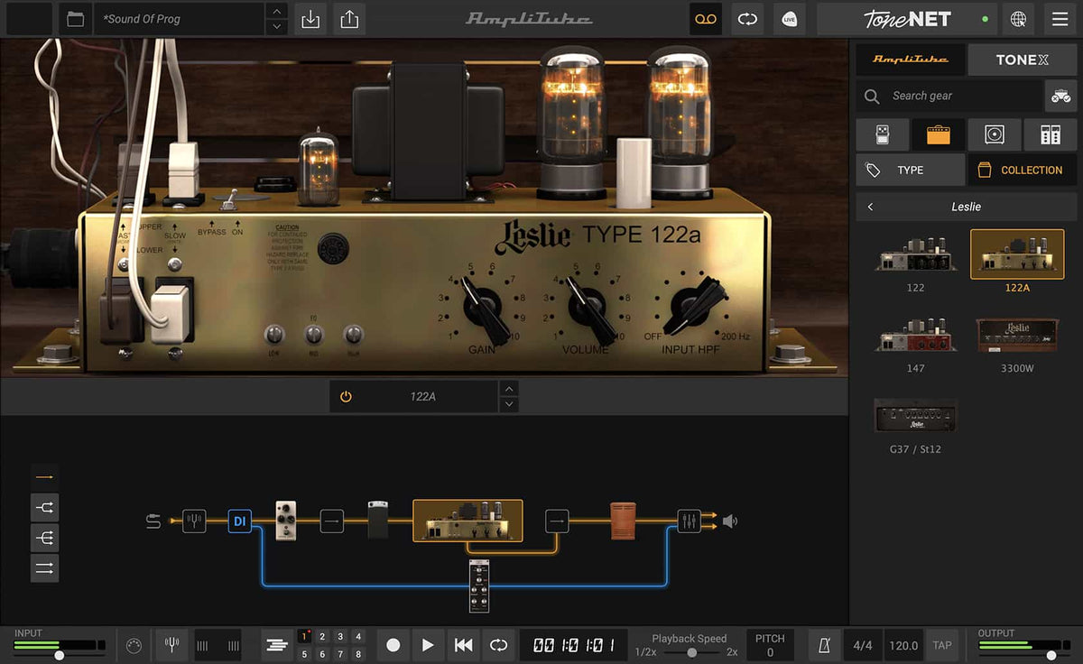 AmpliTube Leslie
