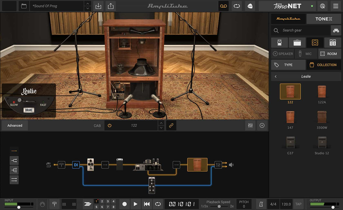 AmpliTube Leslie