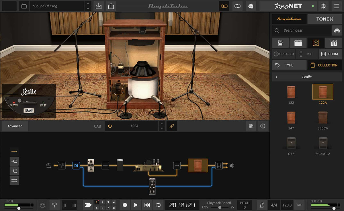 AmpliTube Leslie