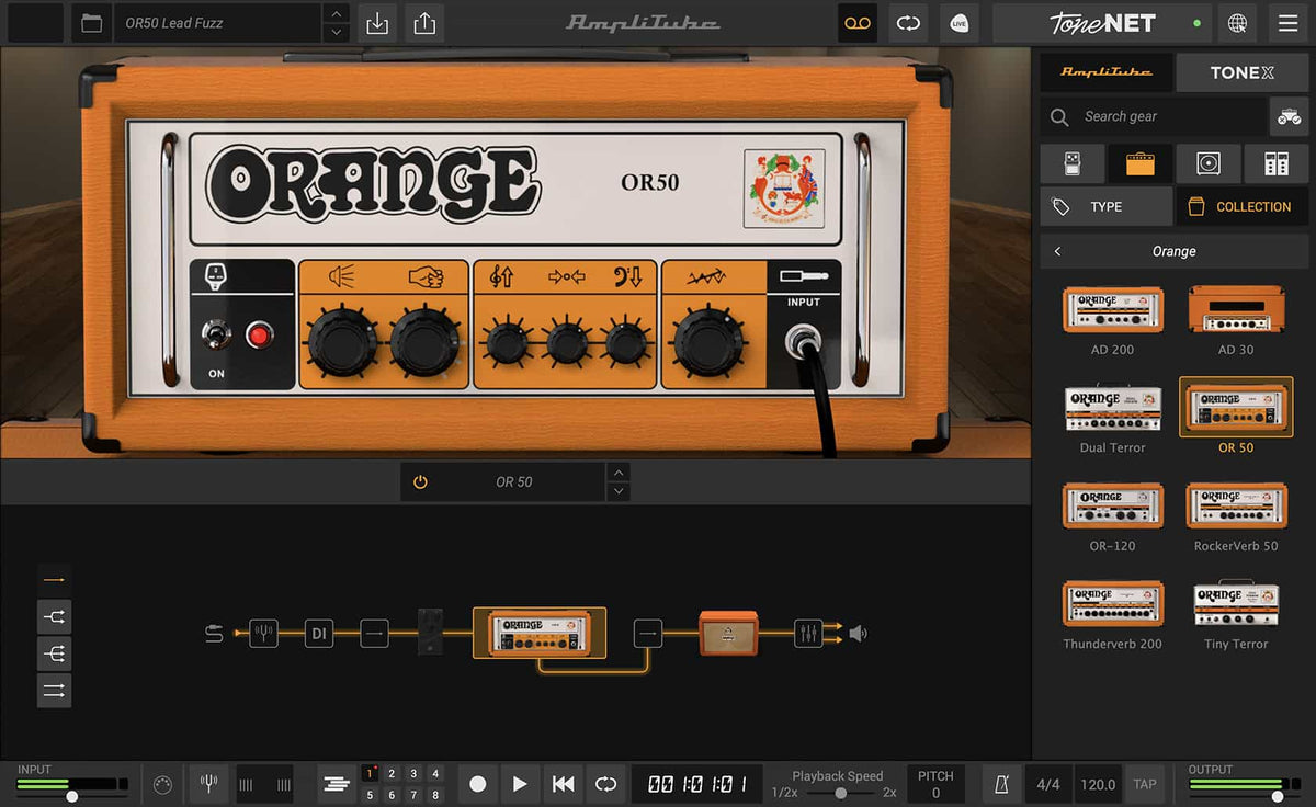AmpliTube Orange