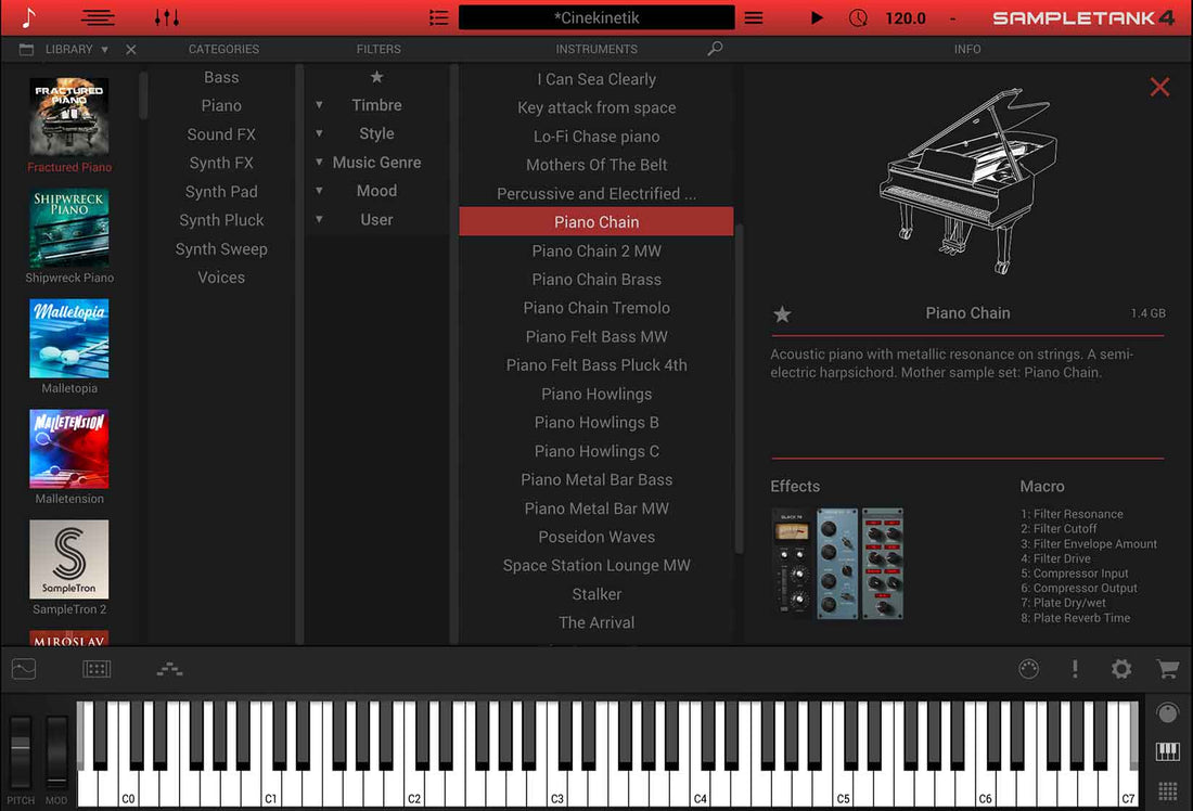 Cinekinetik: Fractured Piano