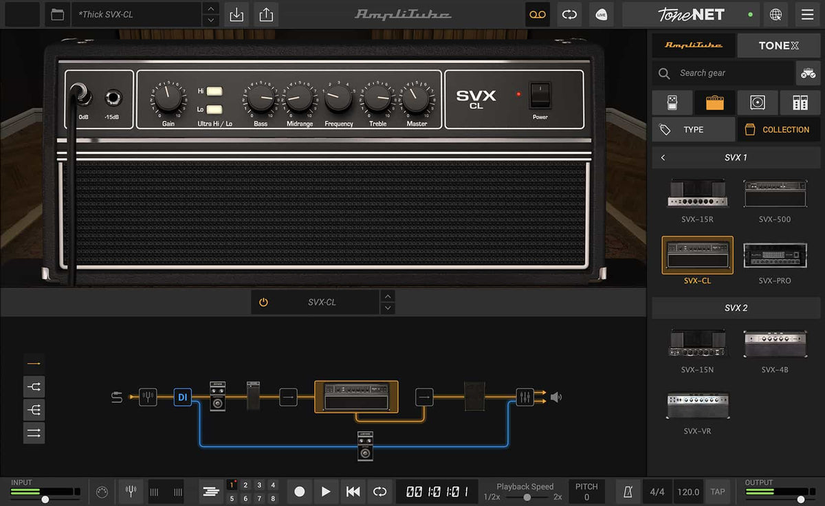 AmpliTube SVX