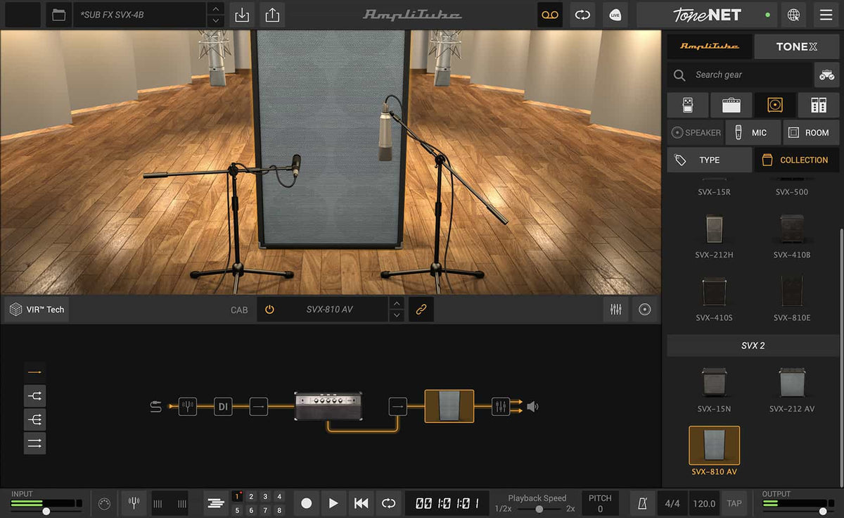 AmpliTube SVX 2
