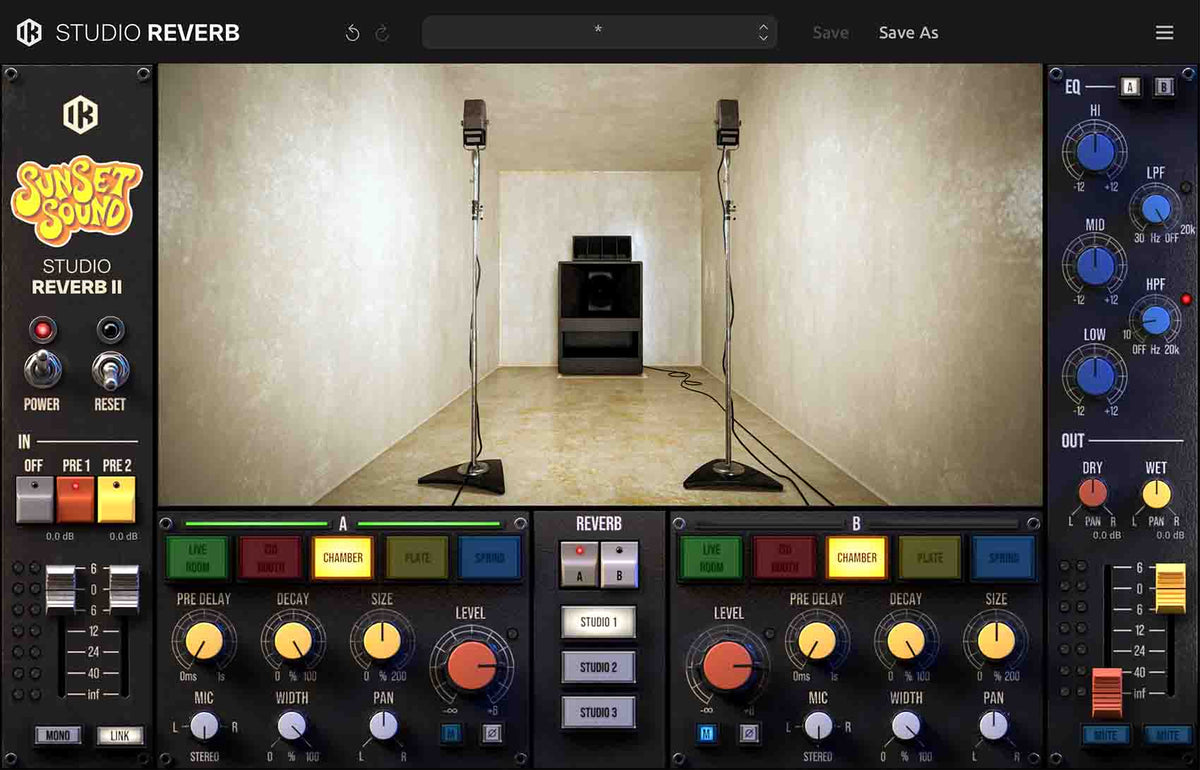 Sunset Sound Studio Reverb II