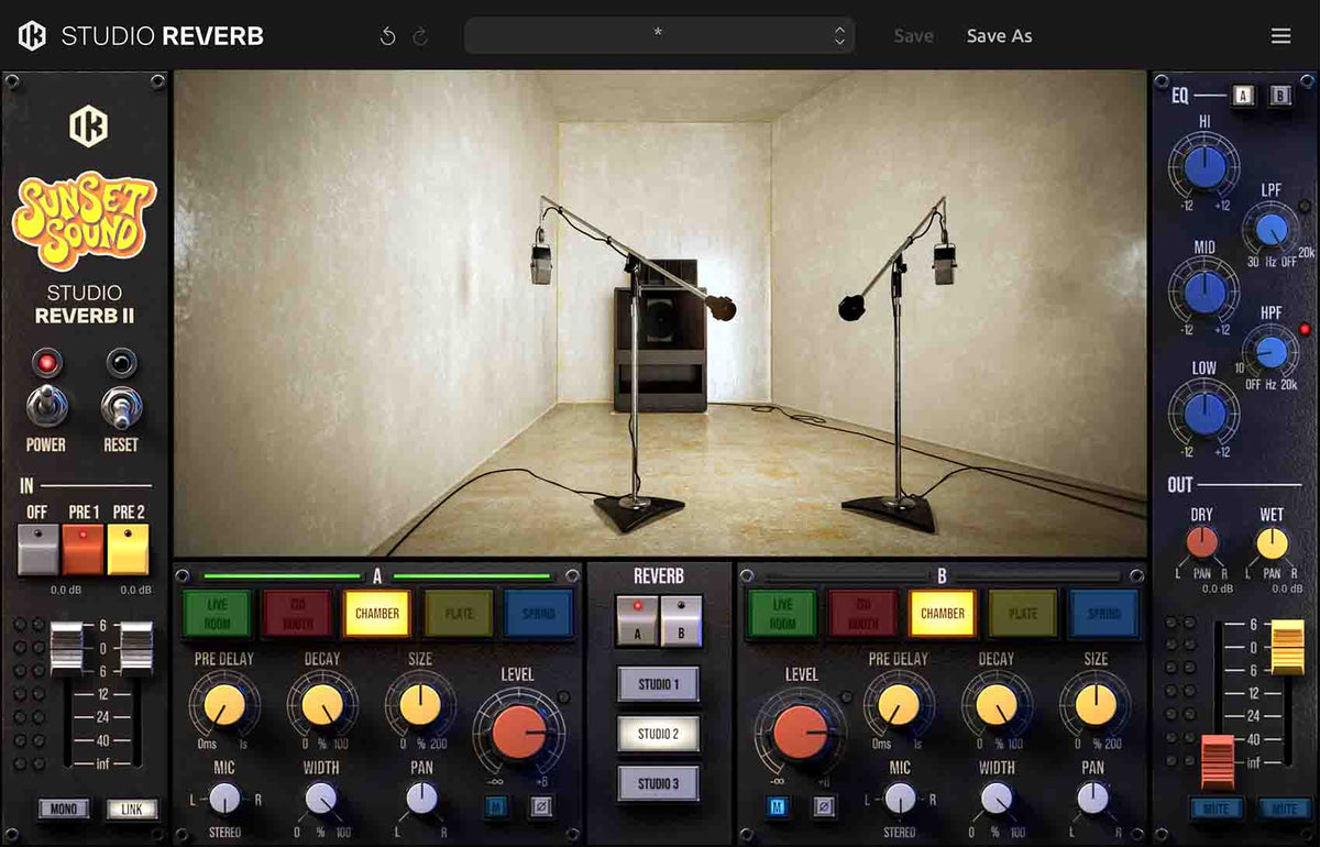 Sunset Sound Studio Reverb II